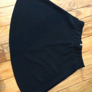 Black Circle/ Skater Skirt